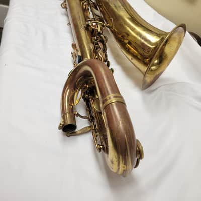 Selmer Mark VI Baritone Saxophone with Low A circa 1961, with Bam case image 15