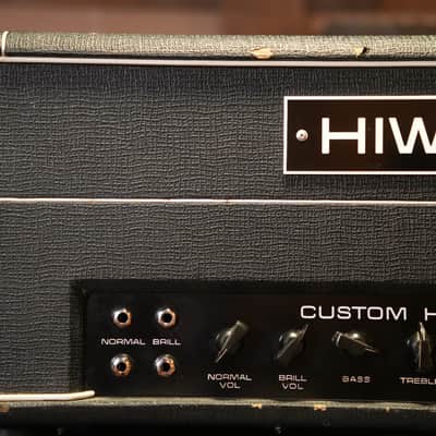 1974 Hiwatt DR103 Custom Hiwatt 100 Head image 3
