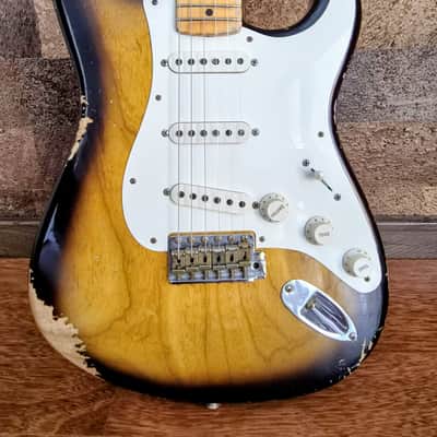 Fender 1957 Custom Shop Stratocaster 2022 Heavy Relic, Brownie vibe image 2
