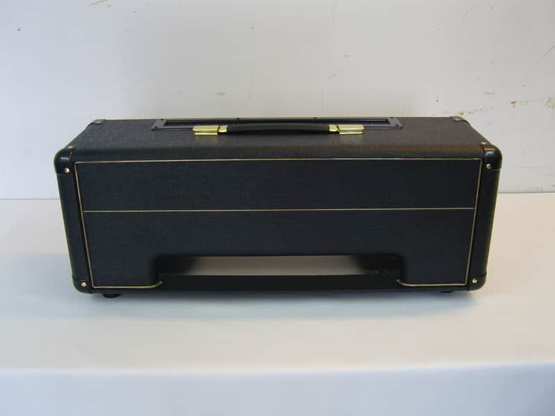 Marshall JMP 2203 2204 / Plexi / Bluesbreaker / JTM / 18W style Headshell Gehäus / Black Amp Shell image 1