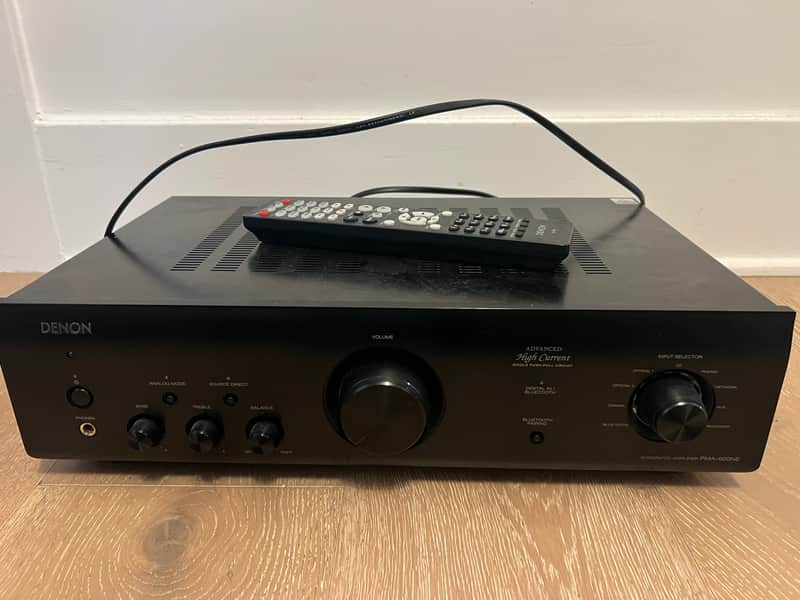 Denon PMA-600NE Integrated Amplifier with Bluetooth 2019 - Present - Black