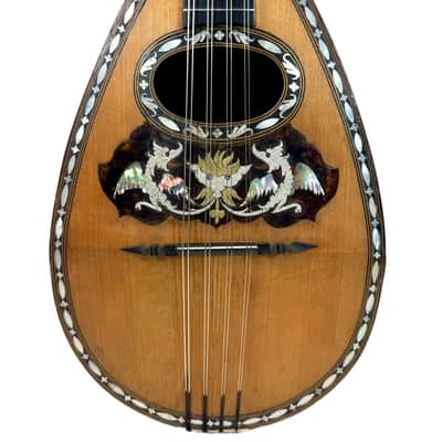 C.A. Kisslinger Decorated Curved-Ribs Mandolin, 1901 image 2