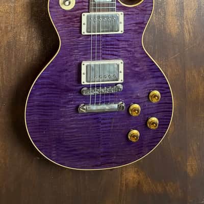 Gibson Murphy Lab '59 Custom Shop Les Paul 2023 - Trans Purple Aged _ R9 1959 historic reissue image 3
