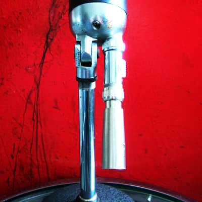 Vintage 1940's American D4T dynamic microphone harp mic Hi Z w Amphenol & Switchcraft adapters Altec Shure # 7 image 11