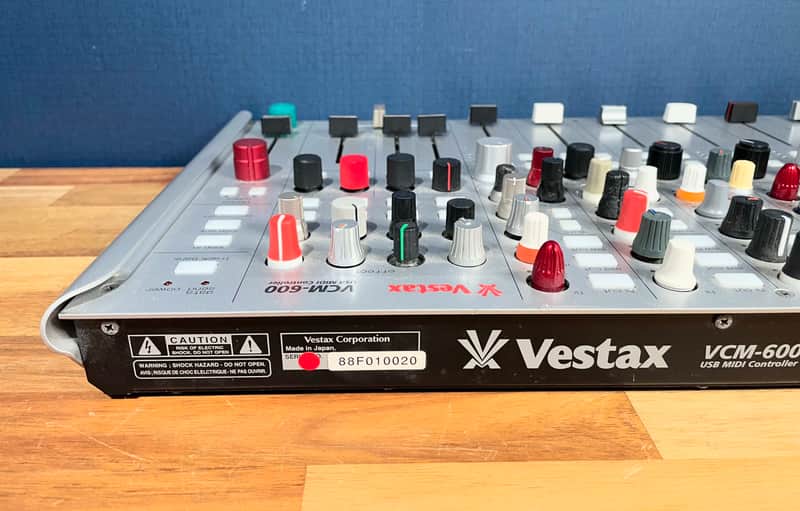 Vestax VCM-600 USB Midi DJ DAW Controller Ultra Rare! | Reverb