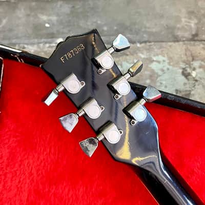 Greco EG-700 Single cut Les paul standard  1977 Ebony original vintage MIJ Japan Fujigen image 7