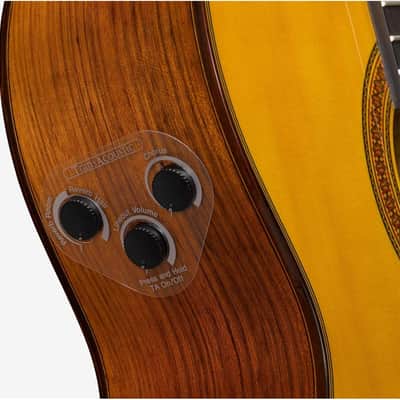 Yamaha CG-TA TransAcoustic Classical Guitar - Natural image 6
