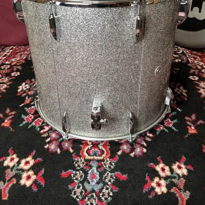 Sonor Vintage Series 18”x16” Floor Tom - Silver Glitter image 3