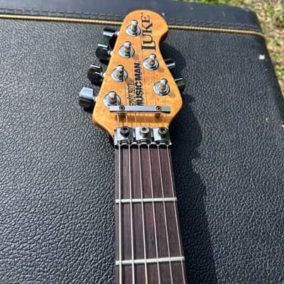 Ernie Ball Music Man Luke 1 1996 - Pearl Blue image 9