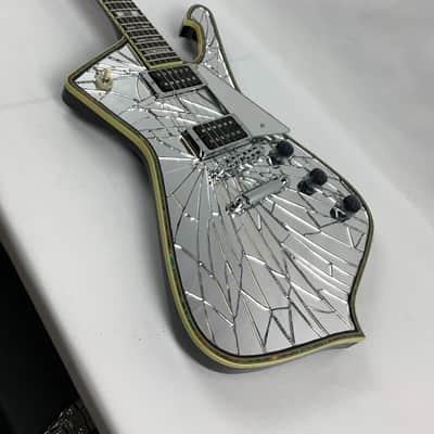 Ibanez PS1CM Paul Stanley Iceman Acrylic Cracked Mirror PS-1 CM NEW with Hardshell Case PS 1 PS1- IN STOCK image 14