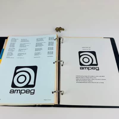 Ampeg Dealer Products Binder 1976 image 9