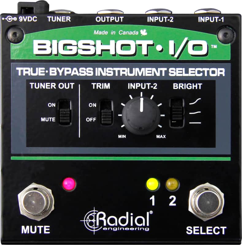 Radial BigShot i/o AB Switcher Effects Pedal image 1