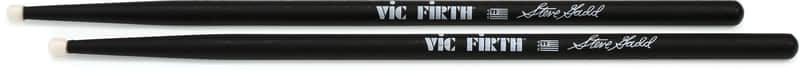 Vic Firth SSGN Signature Series Drumsticks - Steve Gadd - Nylon TIp (10-pack) Bundle
