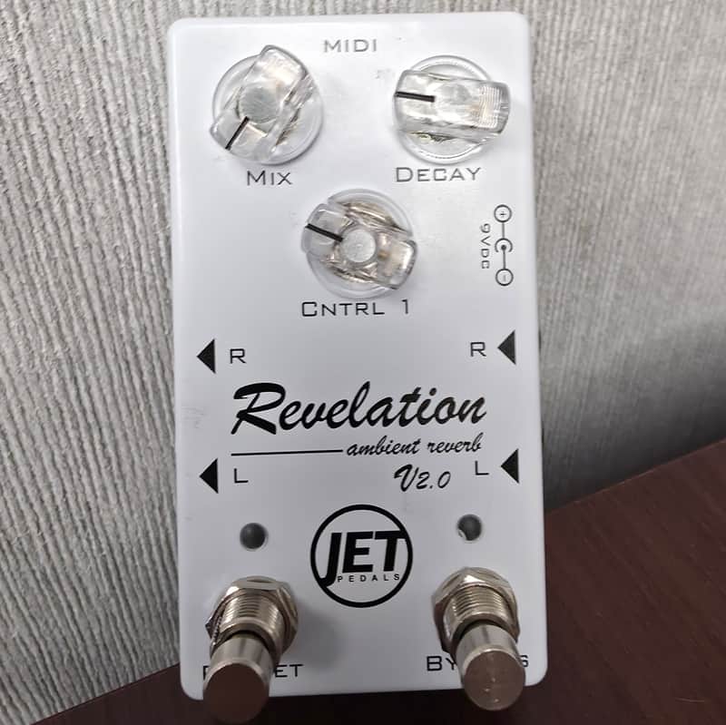 Jet Pedals Revelation Ambient Reverb V2.0 - White: $257.18 (Reg $316.81)