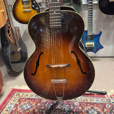 Gibson L-50 (30-40s) F-Hole Sunburst - Fair image 10