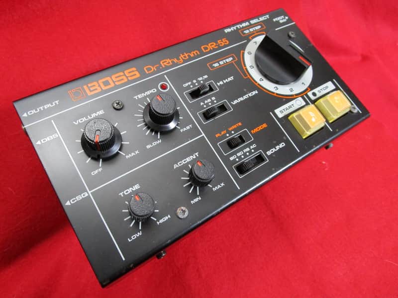 Boss DR-55 Vintage Analog Drum Machine Tested New battery case #37 image 1