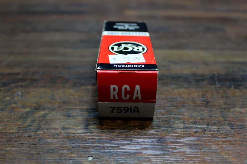 RCA 1963 7591A NOS Tested Made in USA TUBE image 1