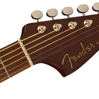 Fender California Series Malibu Player Parlor Acoustic Electric, Sunburst image 5