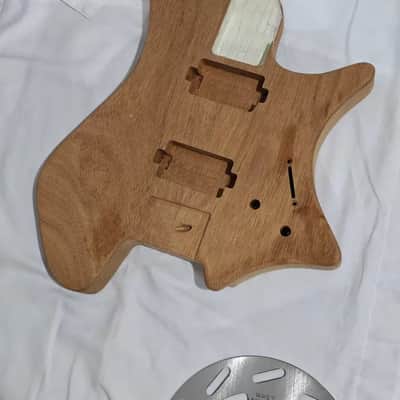 Mahogany Headless Guitar Body