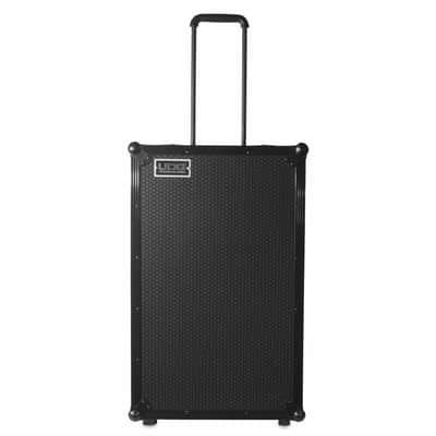 UDG FlightCase Scratch Single Turntable Battle & 10"/12" DJ Mixer Plus Laptop Shelf Flightcase Trolley image 2