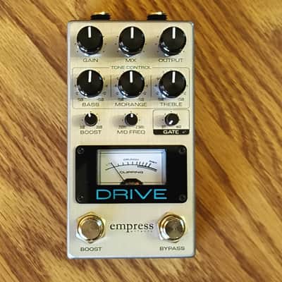 Empress Effects Drive Analog Overdrive + Boost Footswitch Pedal + Adaptive Noise Gate Control image 1
