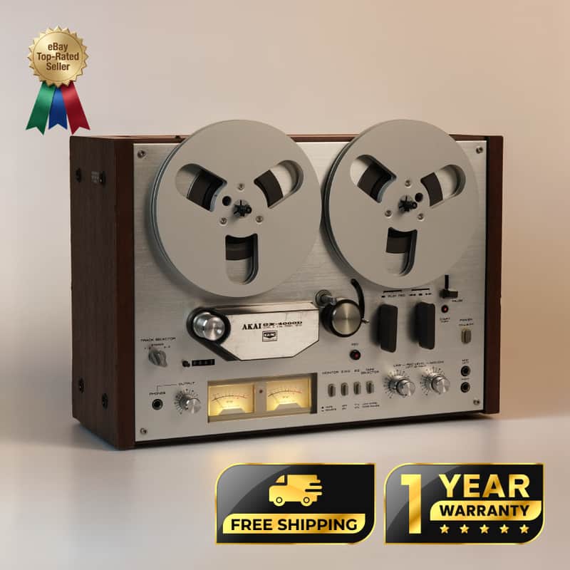 Akai GX-4000D - RTR Tape Recorder - Professional Restored - 1 Year Warranty image 1