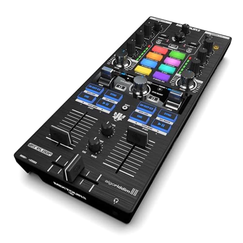 Reloop Mixtour Pro High-quality, Ultra-portable, All-in-one Four-deck DJ Controller with Audio Interface image 1