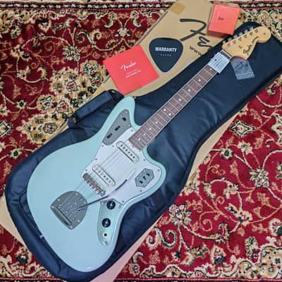 *NEW IN BOX* 2026 Fender Japan Moeka Shiotsuka Jaguar moni 羊文学 (Hitsujibungaku) Limited Edition with Exclusive Strap - Aged Sonic Blue MIJ JD26 image 1