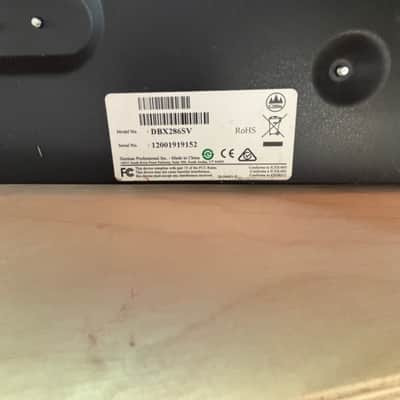 dbx 286s Microphone Preamp Processor 2010s - Silver image 4