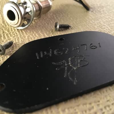 Ibanez Roadstar II 1985 RS440 Output jack with Control plate cover and screws image 6