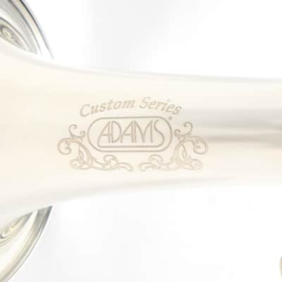 Adams Model A2 Custom Series Professional Bb Trumpet in Silver Plate BRAND NEW image 2