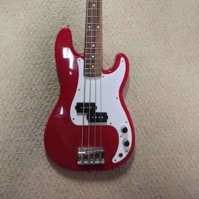 Squier Mini Precision Bass  - Dakota Red image 1