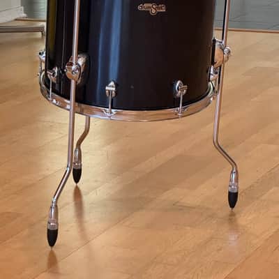 Ayotte Drum Smith 1990s - Blue Lacquer_Sugar Maple Drum Kit image 6