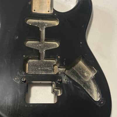 1985 Japan Ibanez Roadstar II RS440 Black Guitar Body Pro Rock'r Tremolo Ready image 6