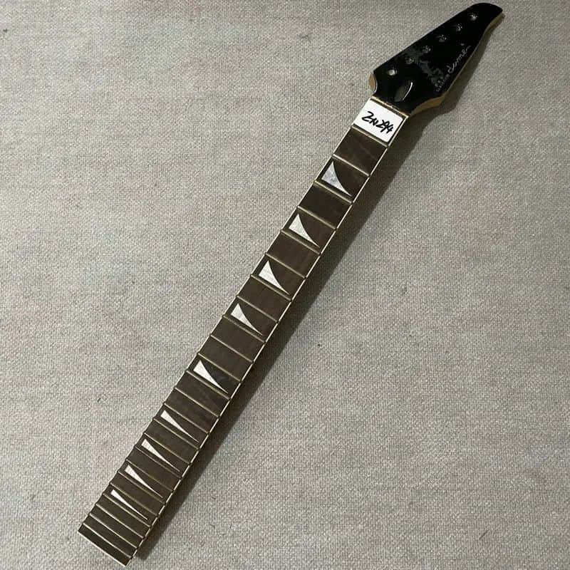 Black Maple Guitar Neck, Rosewood Fretboard 24 Frets image 1