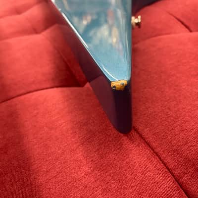 Epiphone Demon V Electric Guitar 2001/2002 - Metallic Blue image 7