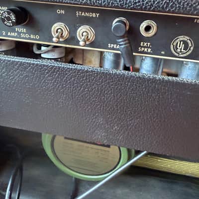 1967 Fender Deluxe Reverb Blackface image 13