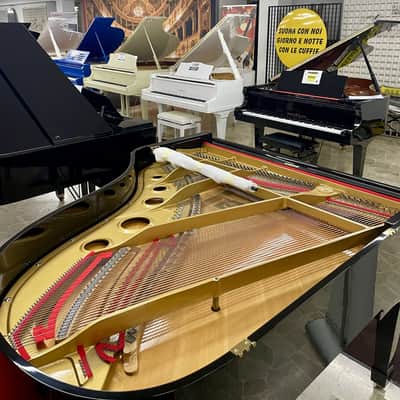Yamaha C3 PIANOFORTE A MEZZA CODA NERO image 10