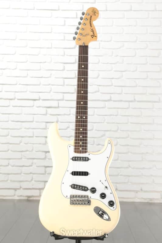 Fender Ritchie Blackmore Stratocaster - Olympic White with Rosewood Fingerboard (StratRBOWTd1)