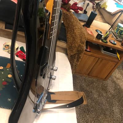 Epiphone Bat Wing Accu-Bass Jr. 90's - Black image 5