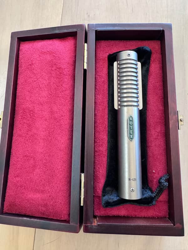 Royer R-121 Ribbon Microphone 1998 - 2021 - Nickel image 1