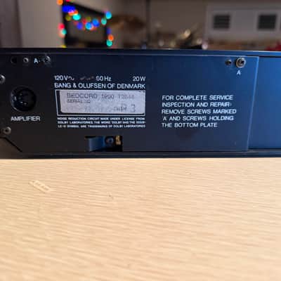 Bang & Olufsen Beocord 1900 Cassette Deck Tested Working Very Rare Beauty🔥🎶 image 12