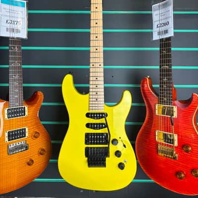 Fender Limited Edition HM Strat Frozen Yellow 2019 Electric Guitar image 2