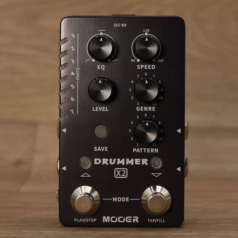 Mooer Drummer X2 Dual-footswitch Drum Machine Pedal - USED image 1