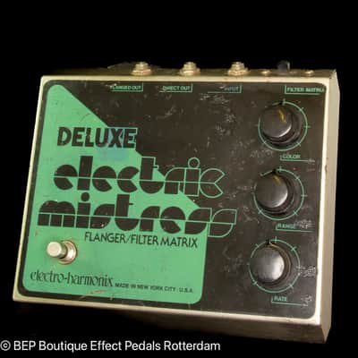 Electro-Harmonix Electric Mistress Deluxe Version 2 1980 w/ Reticon SAD1024A BBD 220 Volt EU plug, as used by Dinosaur Jr. , Andy Summers image 4