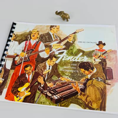 Fender “Fine Electric Instruments” Catalog – Santa Ana Era 1962-63 image 1