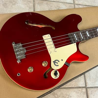 Epiphone Jack Casady Electric Bass Sparkling Burgundy image 3
