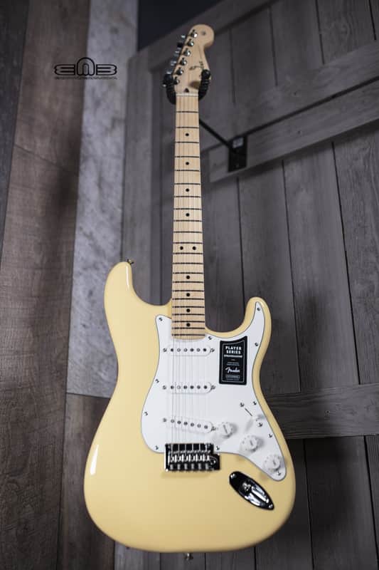 Fender Player Stratocaster, Maple Fingerboard, Buttercream Electric Guitar 0144502534 image 1