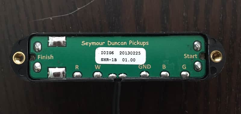 Seymour Duncan SHR-1b Hot Rails Strat Bridge Pickup image 3