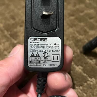 Boss PSA-120S Power Supply 2008 - 2016 - Black image 5